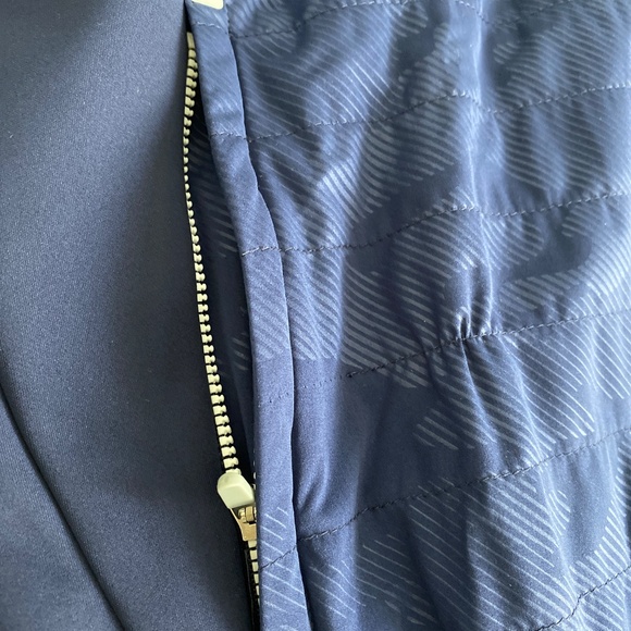 Peter Millar Hyperlight Merge Hybrid Jacket Medium Blue Camouflage - Picture 8 of 14